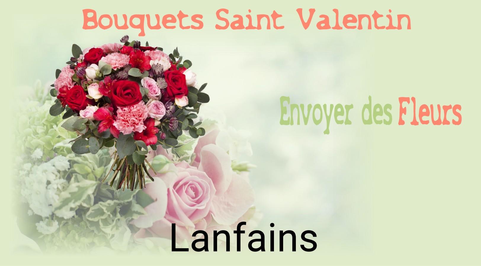 Roses de Saint-Valentin livrées à Lanfains